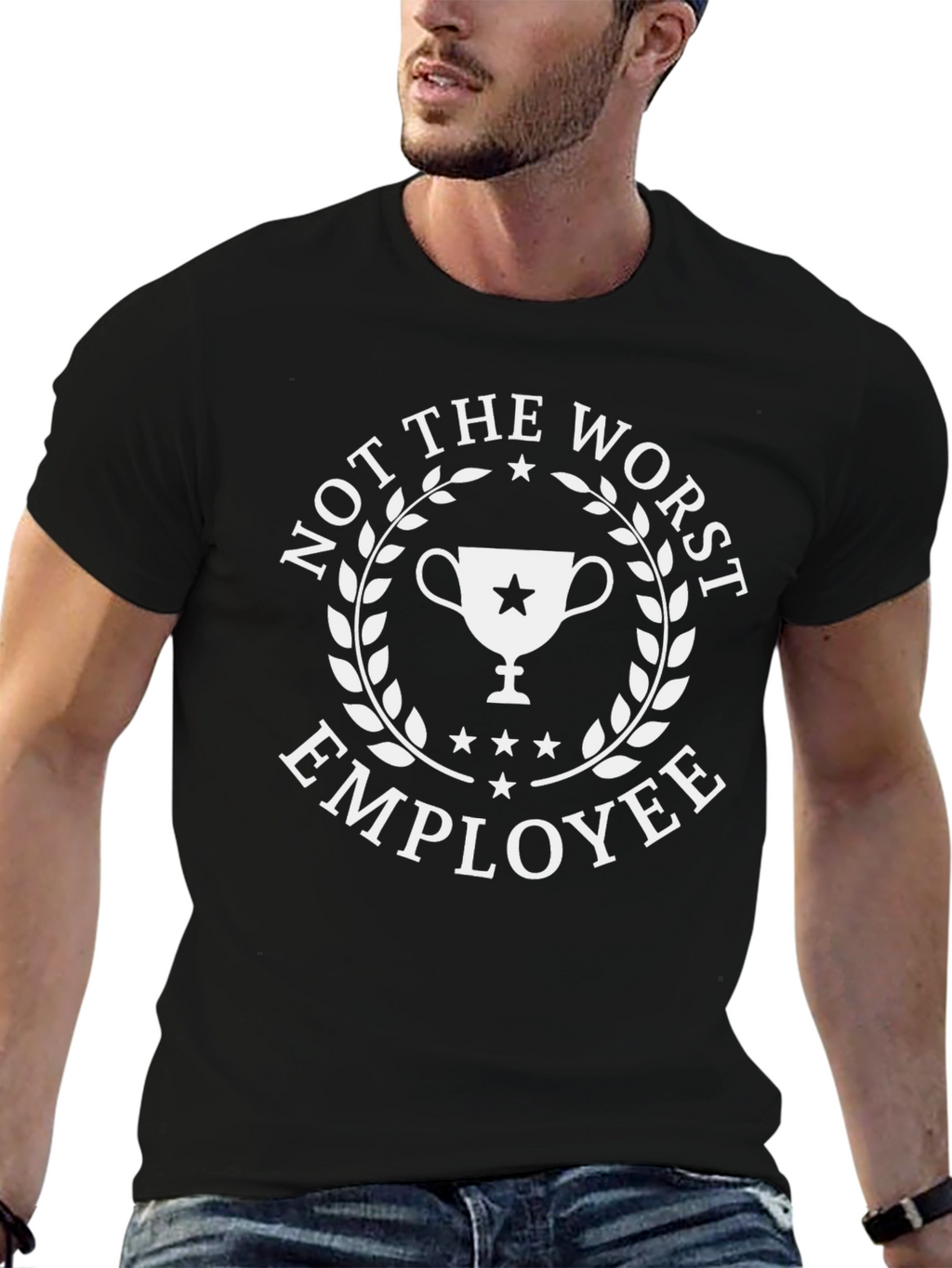 Not The Worst Employee Graphic T-Shirt