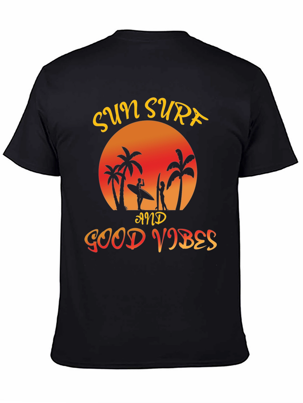 Sun Surf Good Vibes Graphic Tee - Relaxed Fit