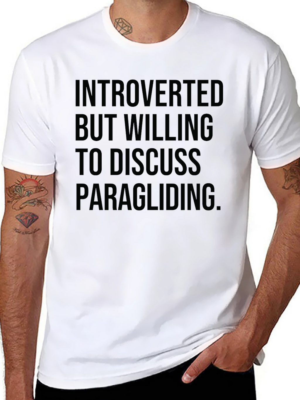 Introverted Paragliding T-Shirt
