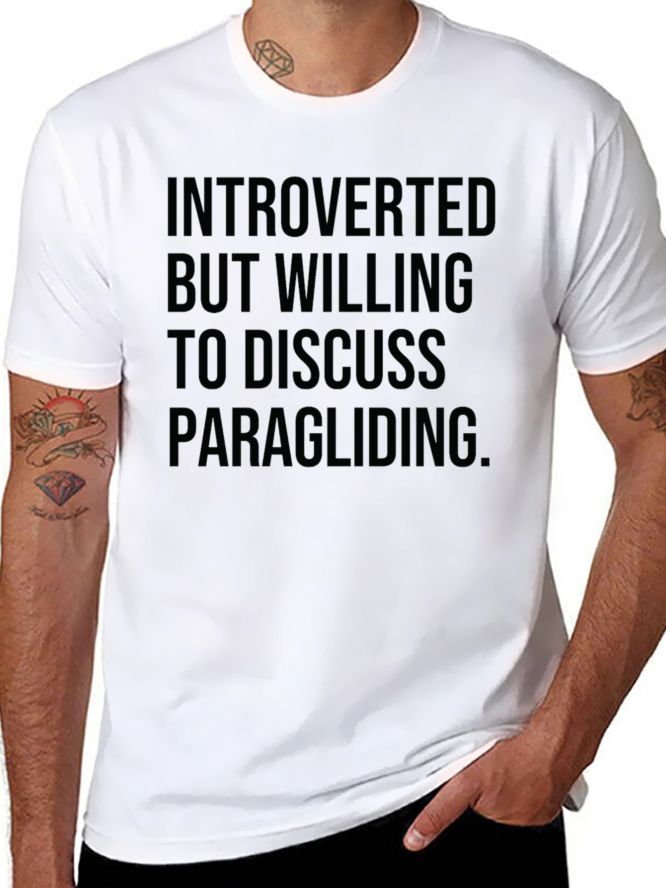 Introverted Paragliding T-Shirt
