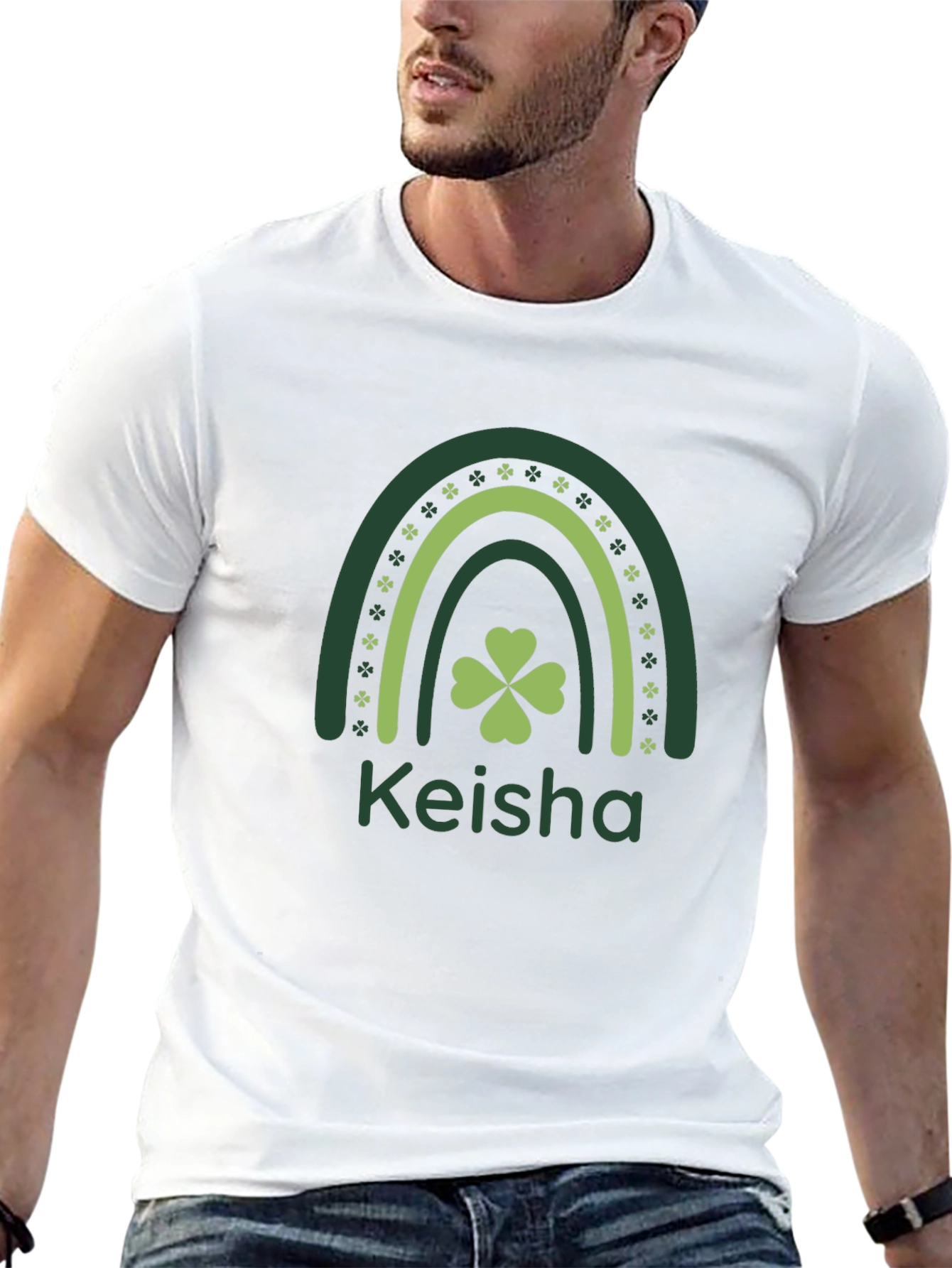 Keisha St. Patricks Day Rainbow Shirt