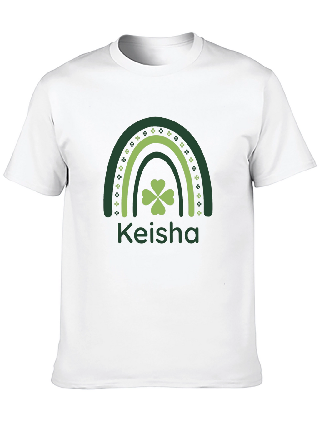 Keisha St. Patricks Day Rainbow Shirt