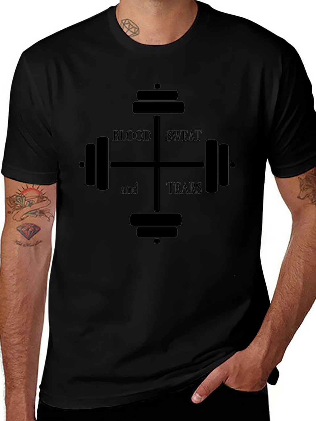 Blood Sweat and Tears Gym T-Shirt
