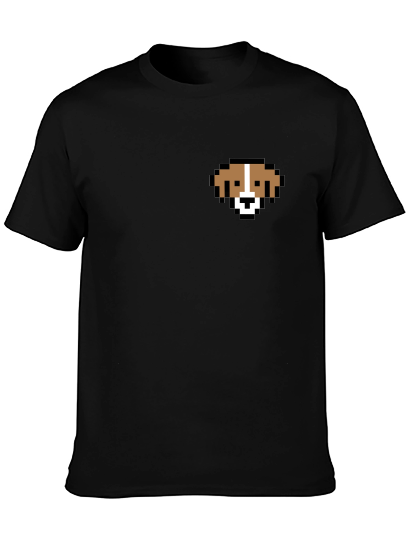 Pixel Dog T-Shirt – Retro Minimalist Dog Lover Tee