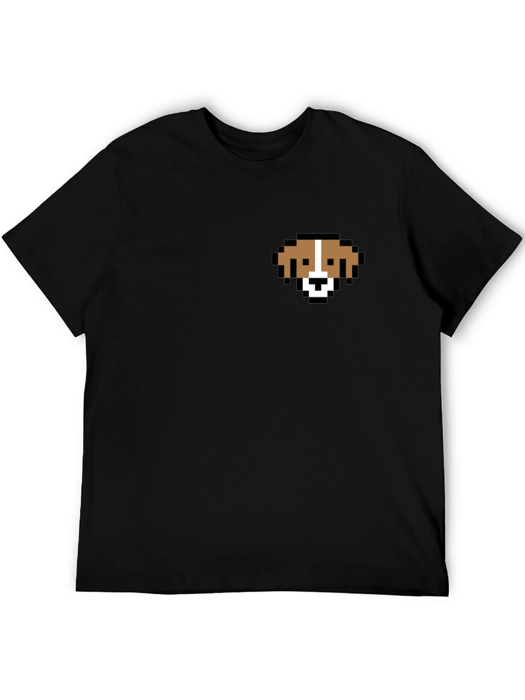 Pixel Dog T-Shirt – Retro Minimalist Dog Lover Tee