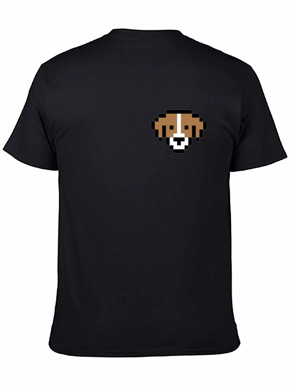 Pixel Dog T-Shirt – Retro Minimalist Dog Lover Tee