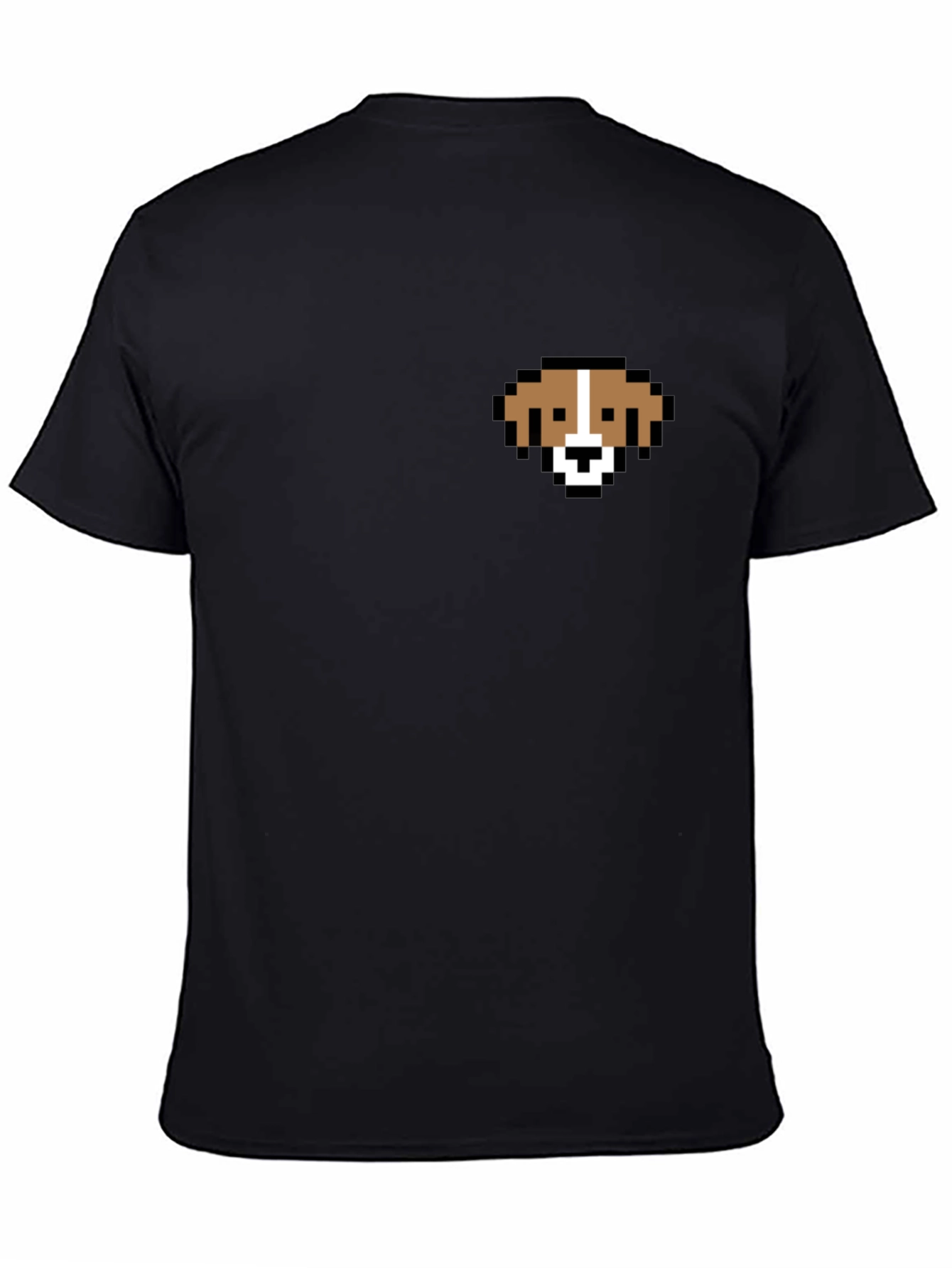 Pixel Dog T-Shirt – Retro Minimalist Dog Lover Tee