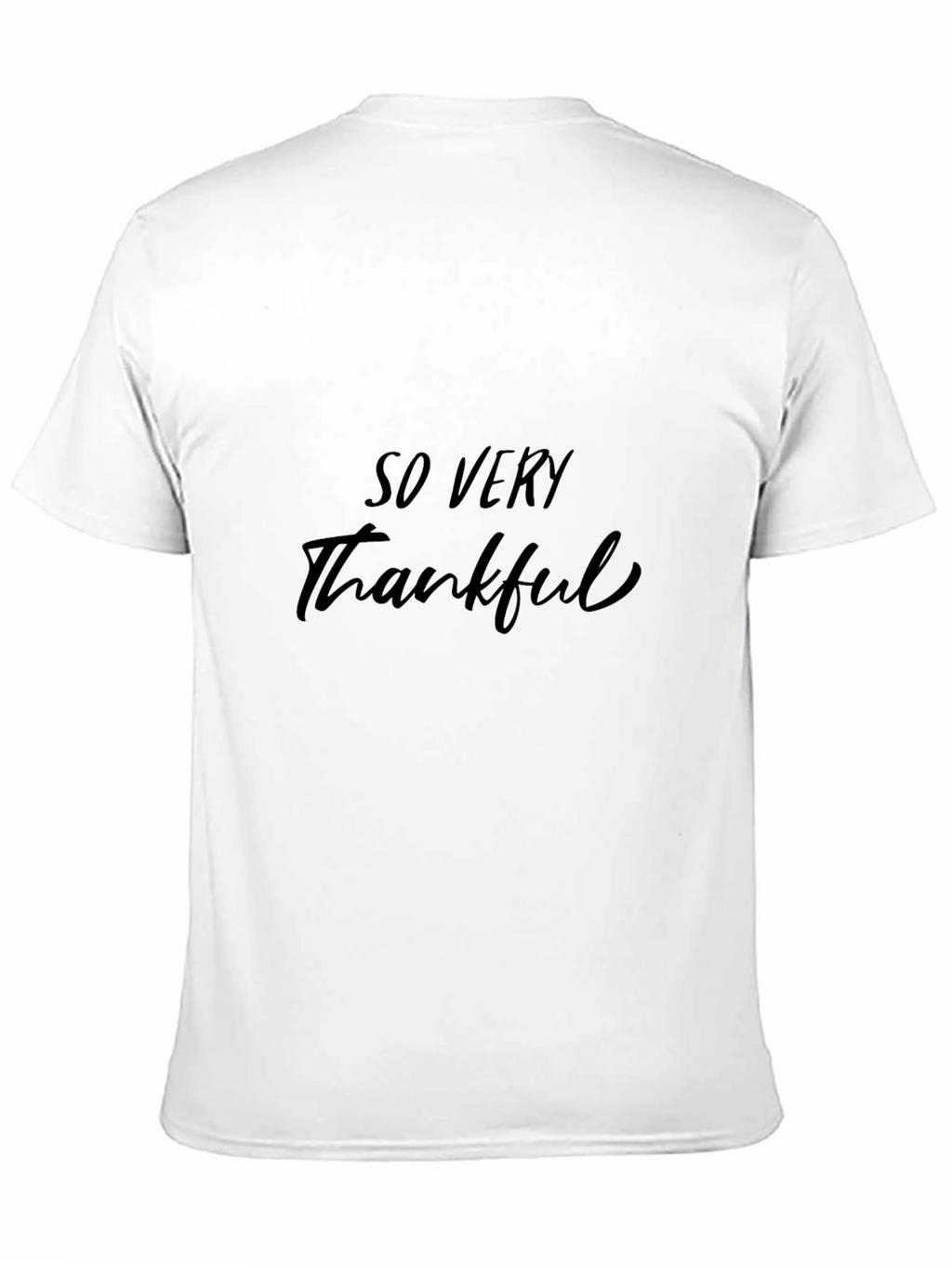 So Very Thankful Black T-Shirt