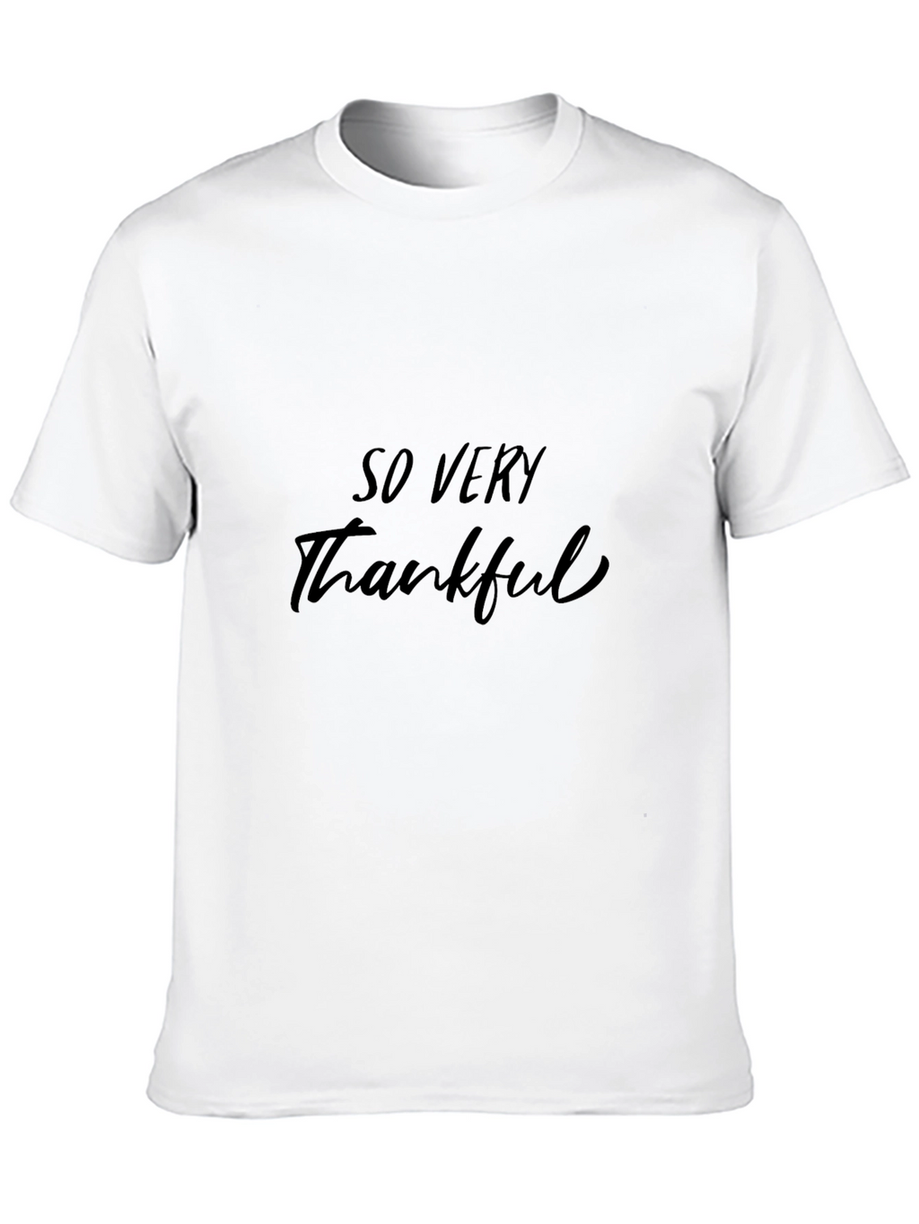 So Very Thankful Black T-Shirt
