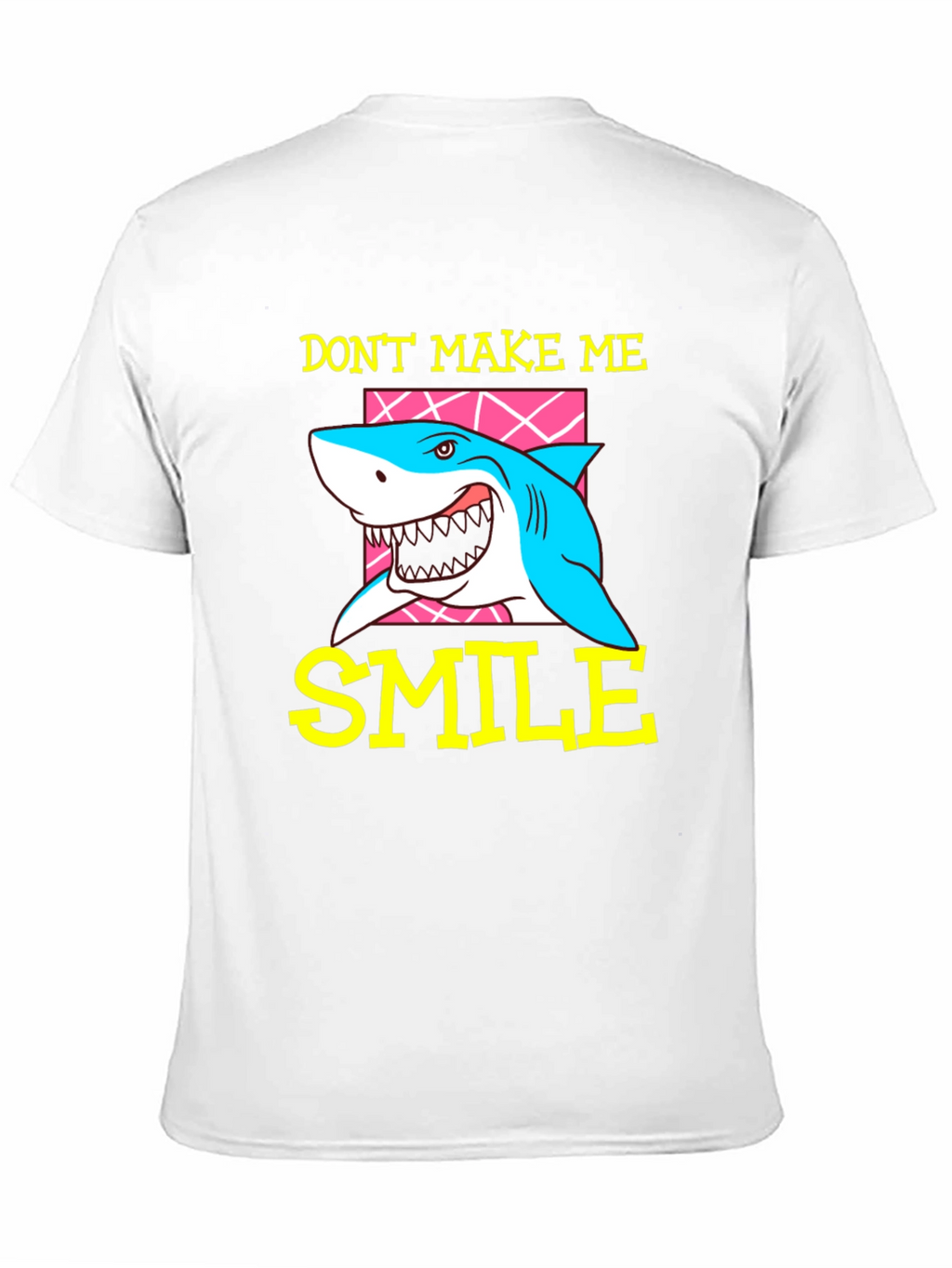 Dont Make Me Smile Shark Graphic T-Shirt