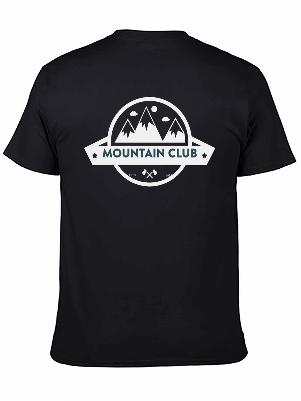 Mountain Club Graphic Tee - Black