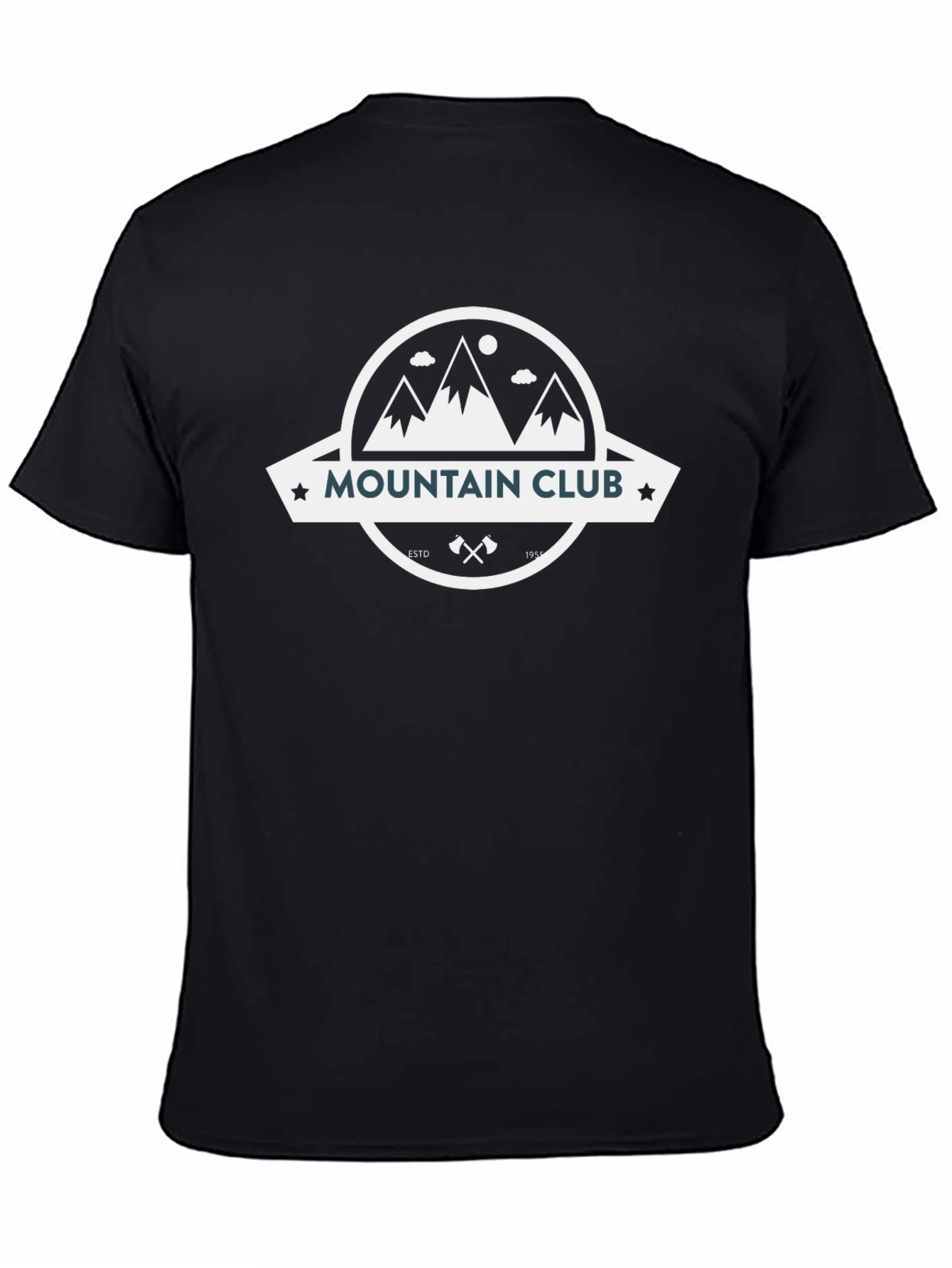 Mountain Club Graphic Tee - Black