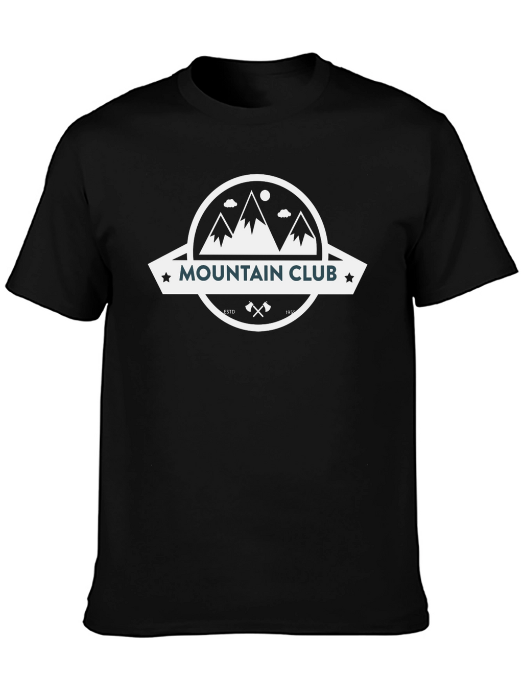 Mountain Club Graphic Tee - Black