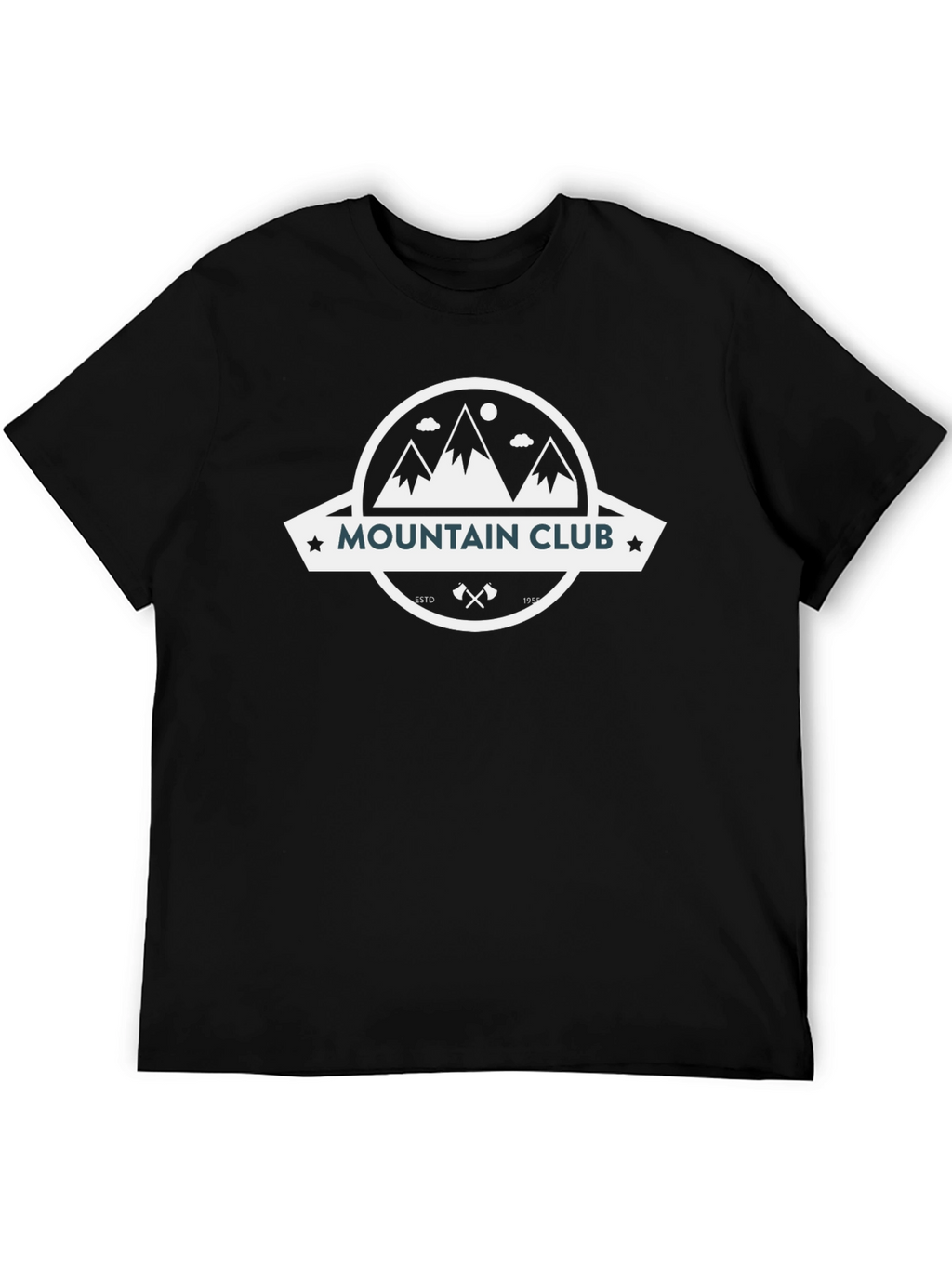 Mountain Club Graphic Tee - Black