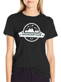 Mountain Club Graphic Tee - Black