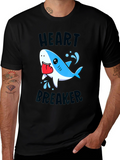 Heartbreaker Shark Graphic Tee