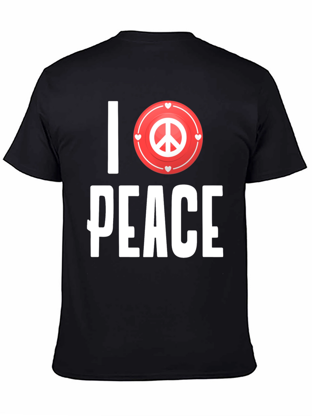 I Love Peace Graphic T-Shirt