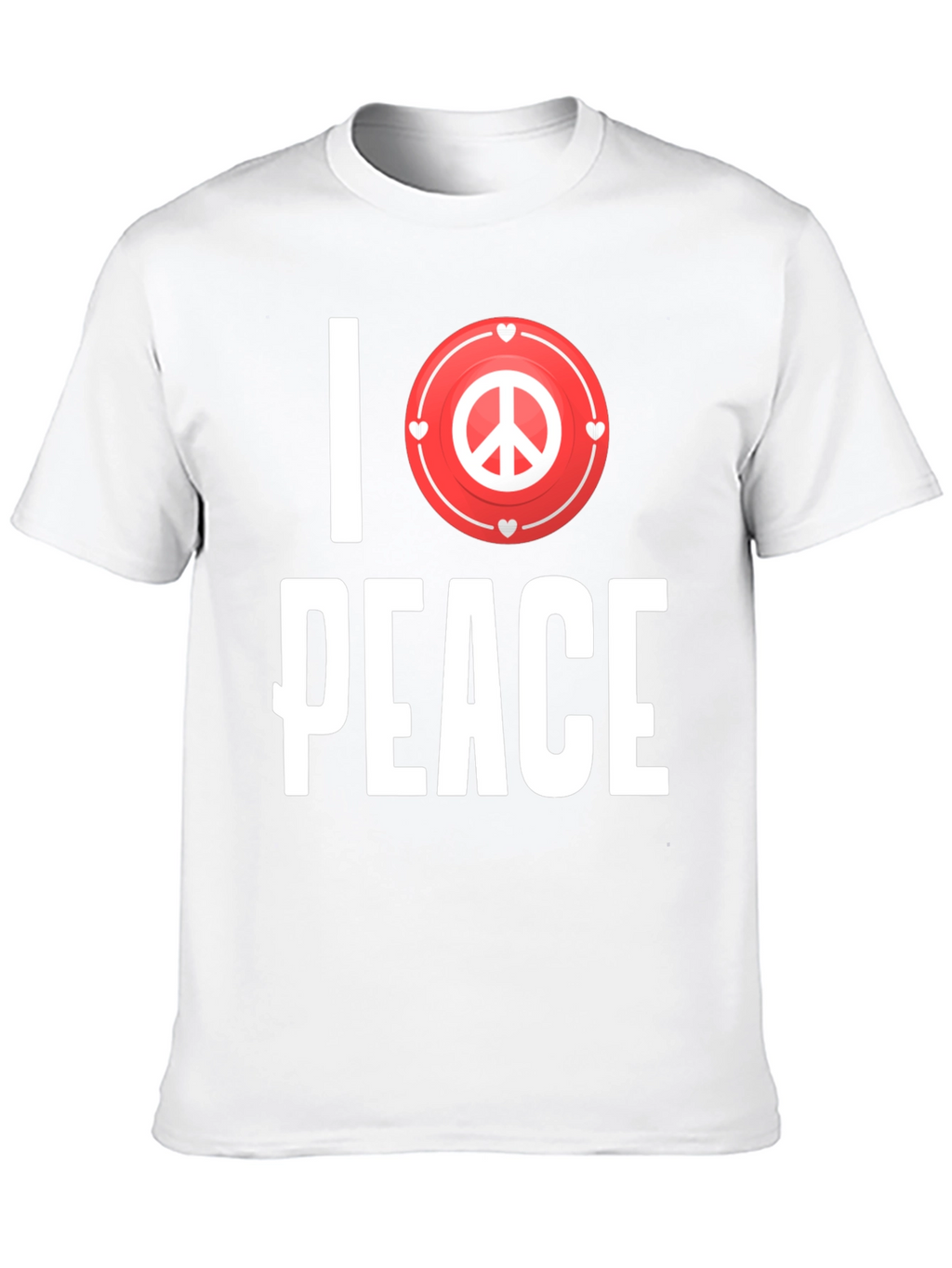 I Love Peace Graphic T-Shirt