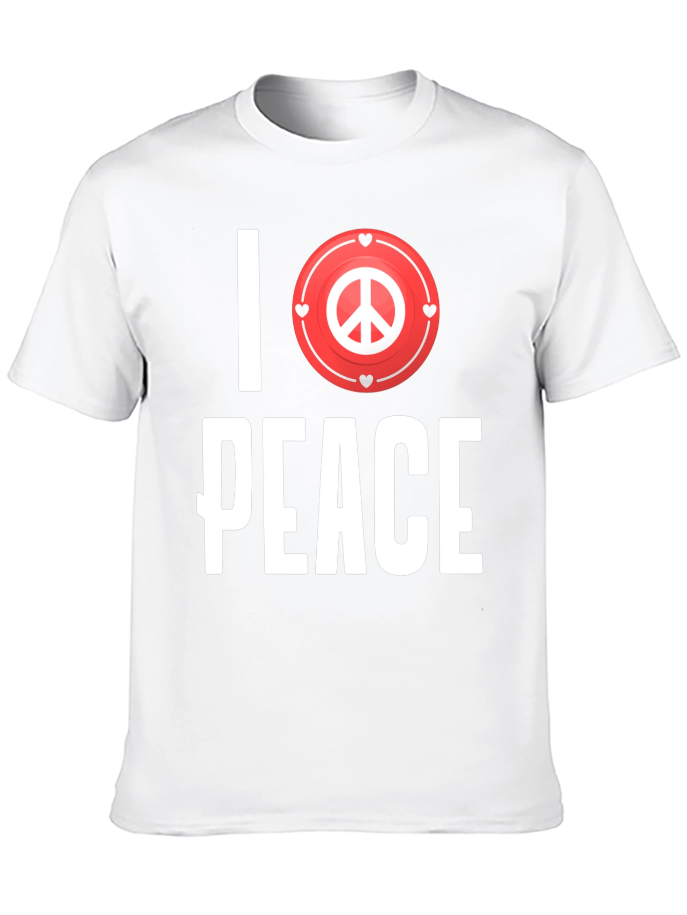 I Love Peace Graphic T-Shirt