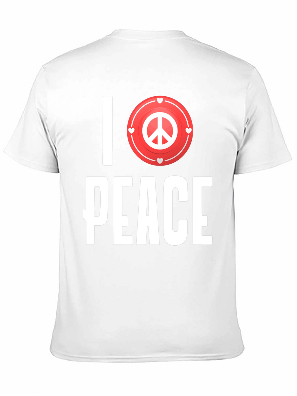 I Love Peace Graphic T-Shirt