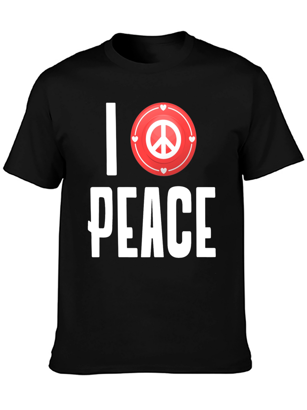 I Love Peace Graphic T-Shirt