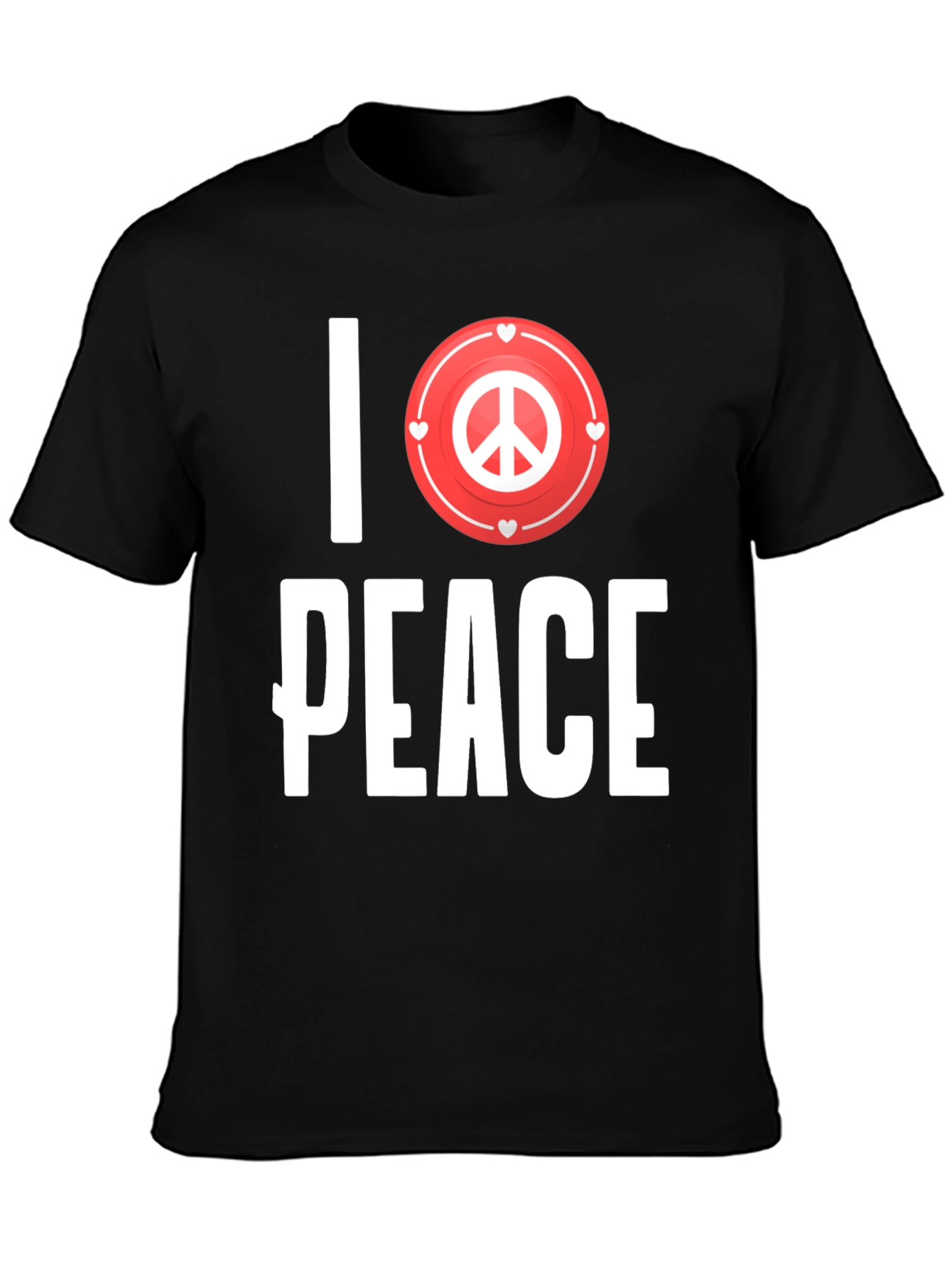 I Love Peace Graphic T-Shirt