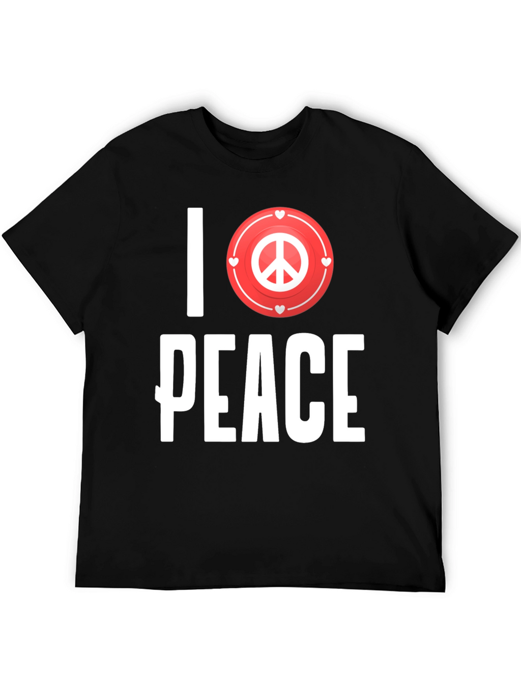 I Love Peace Graphic T-Shirt