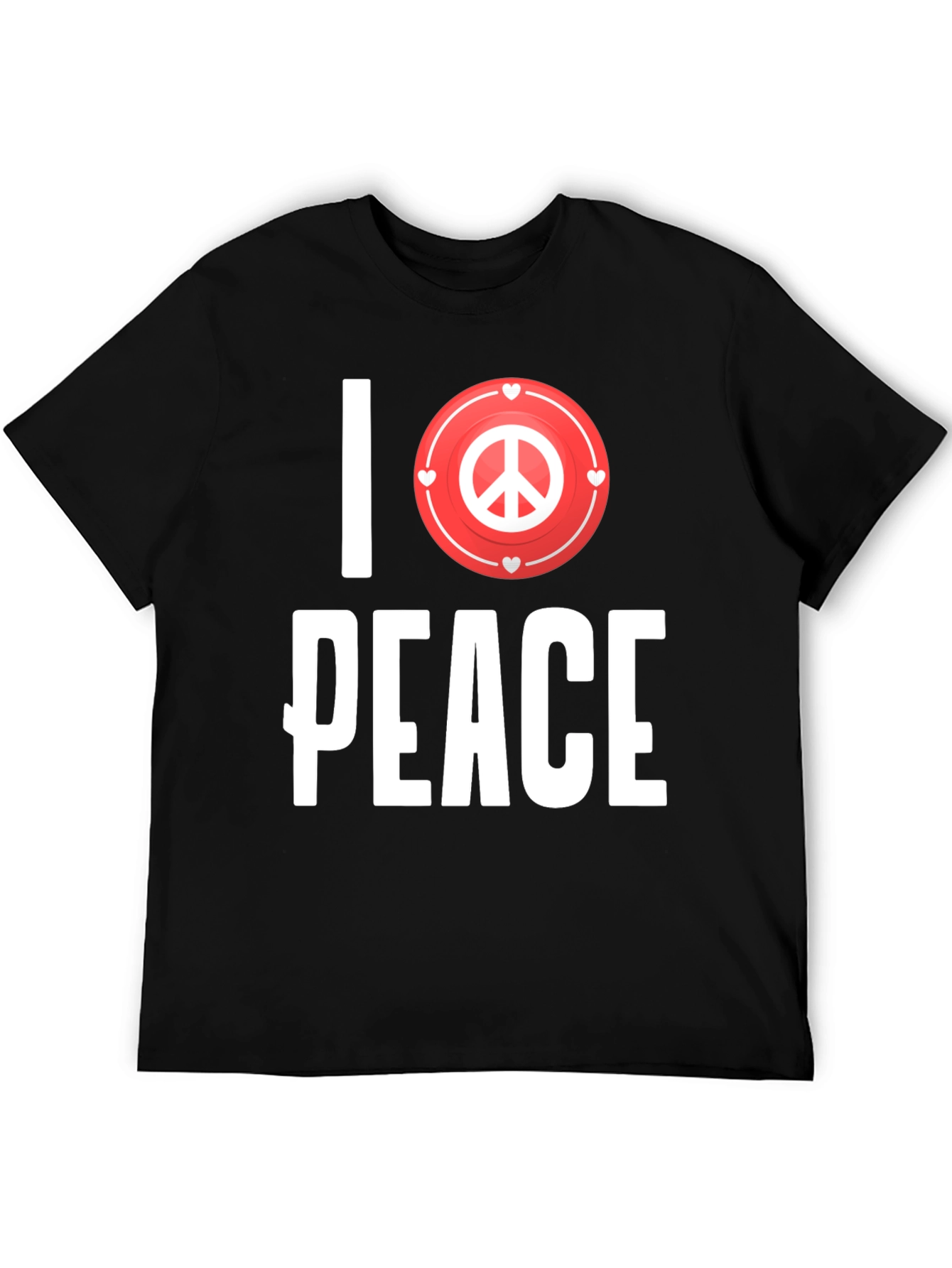 I Love Peace Graphic T-Shirt