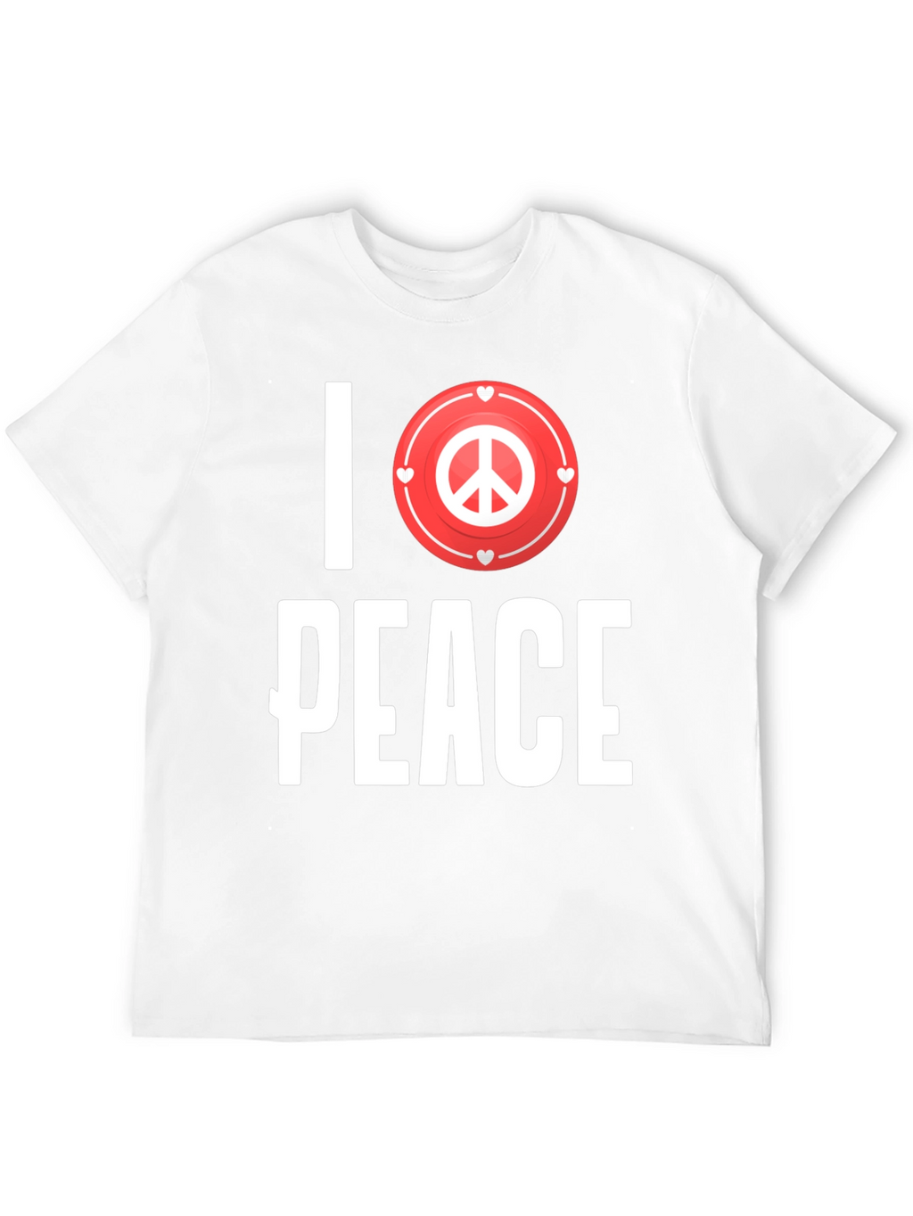 I Love Peace Graphic T-Shirt