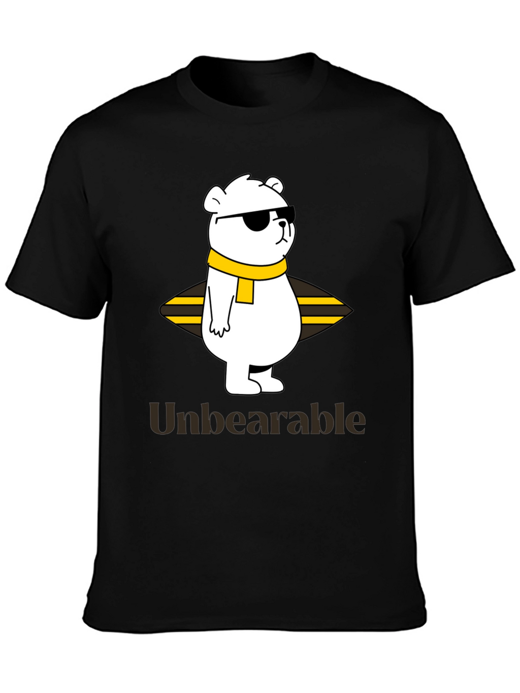 Unbearable Bear Graphic T-Shirt