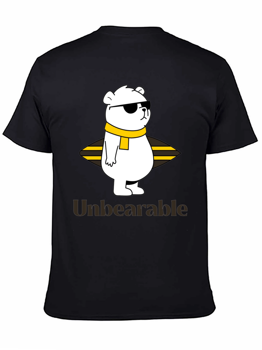 Unbearable Bear Graphic T-Shirt