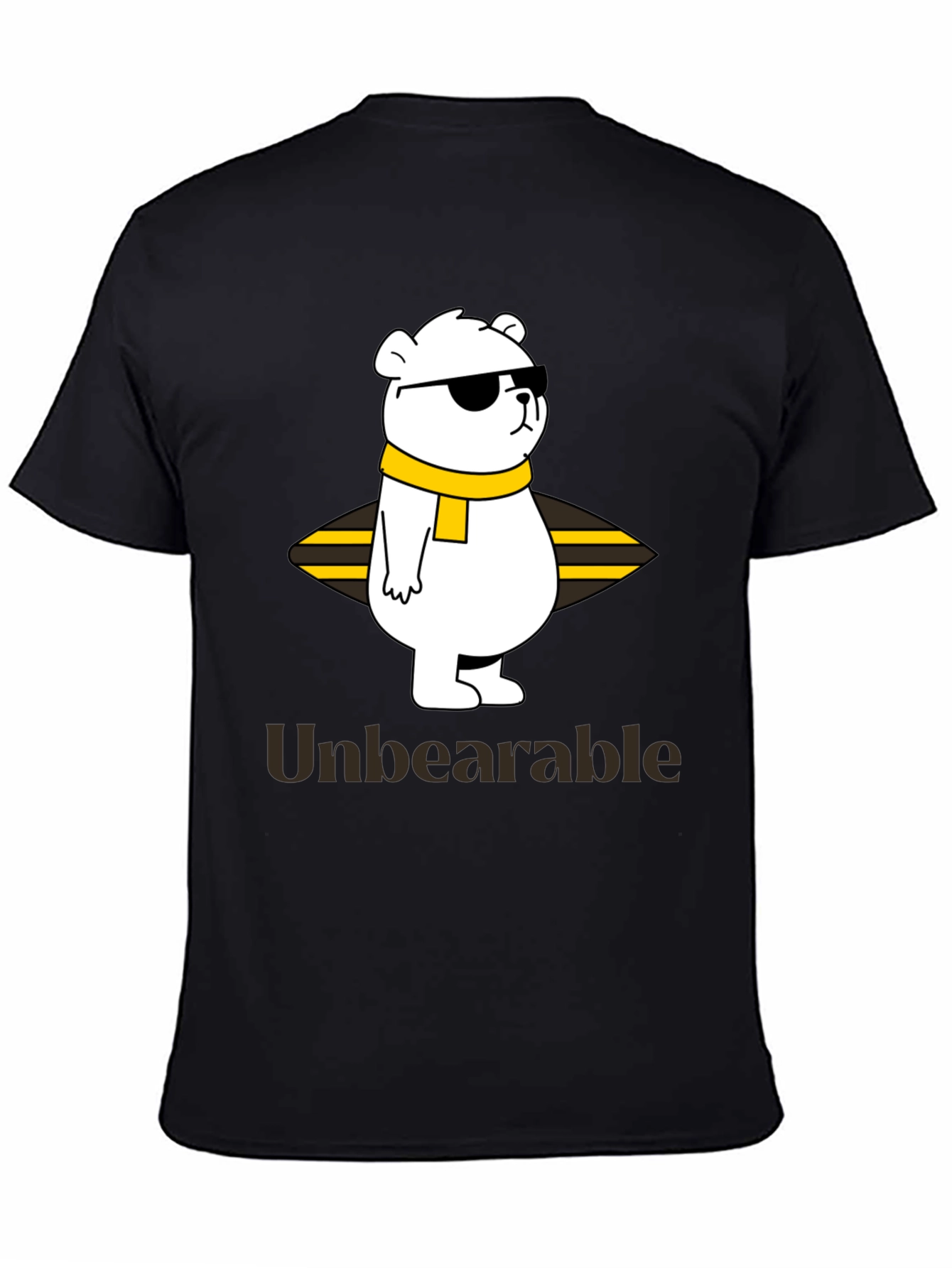 Unbearable Bear Graphic T-Shirt