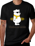 Unbearable Bear Graphic T-Shirt