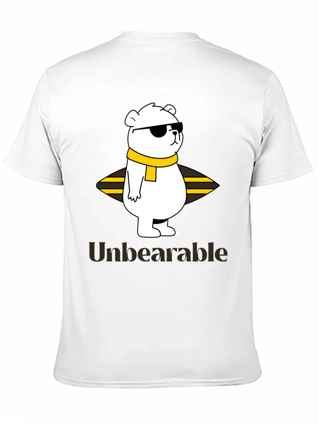 Unbearable Bear Graphic T-Shirt