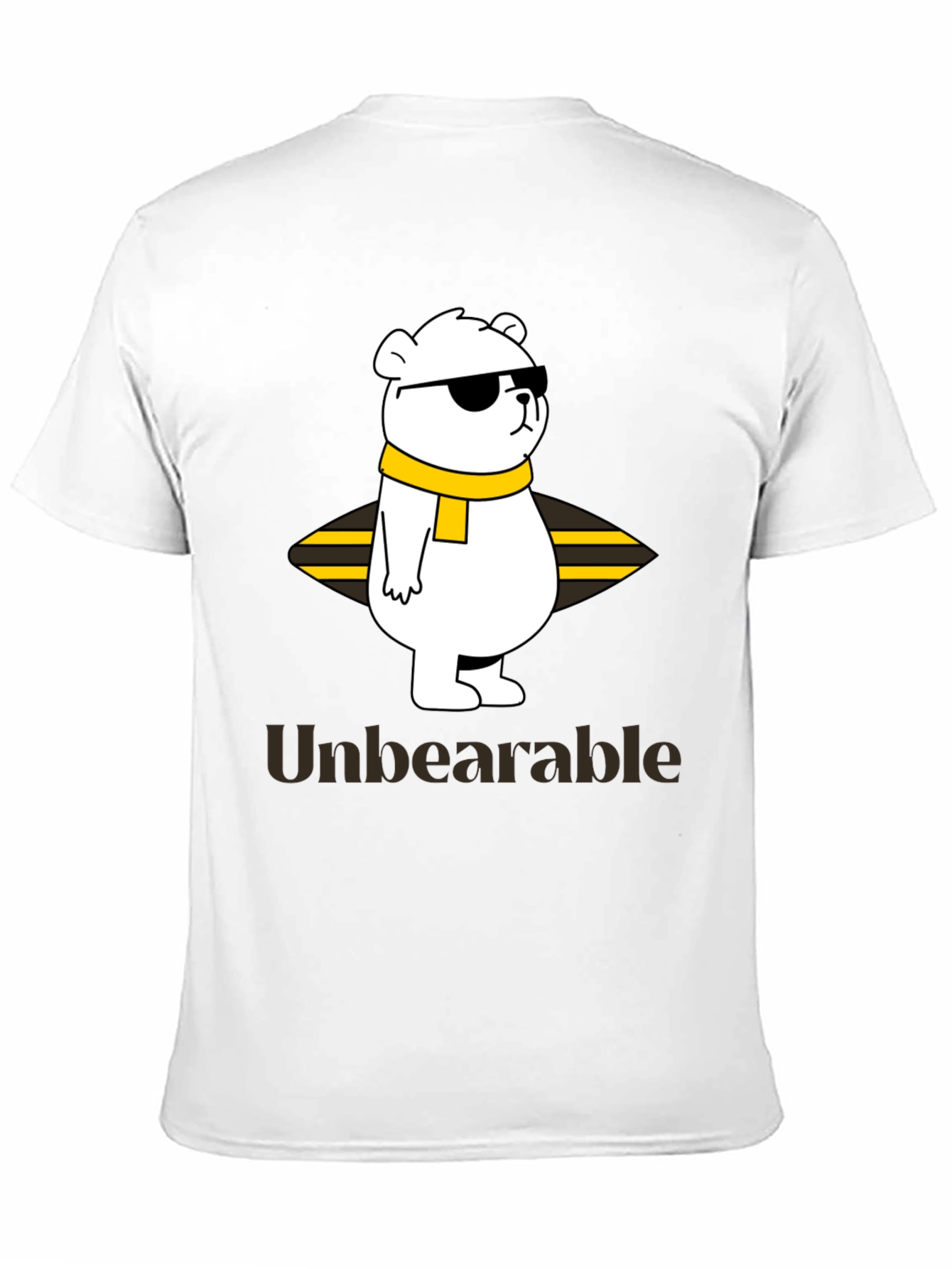 Unbearable Bear Graphic T-Shirt