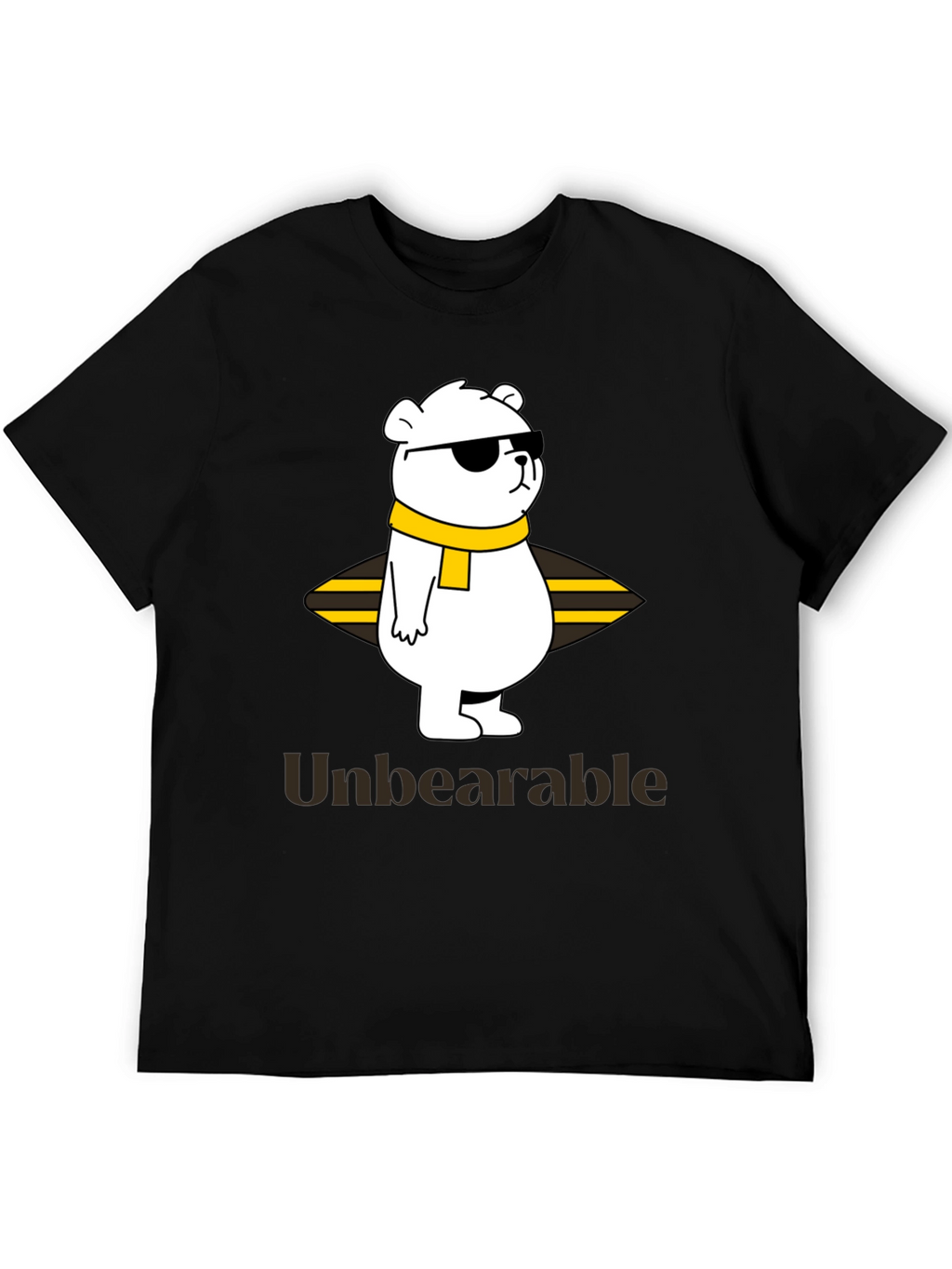 Unbearable Bear Graphic T-Shirt