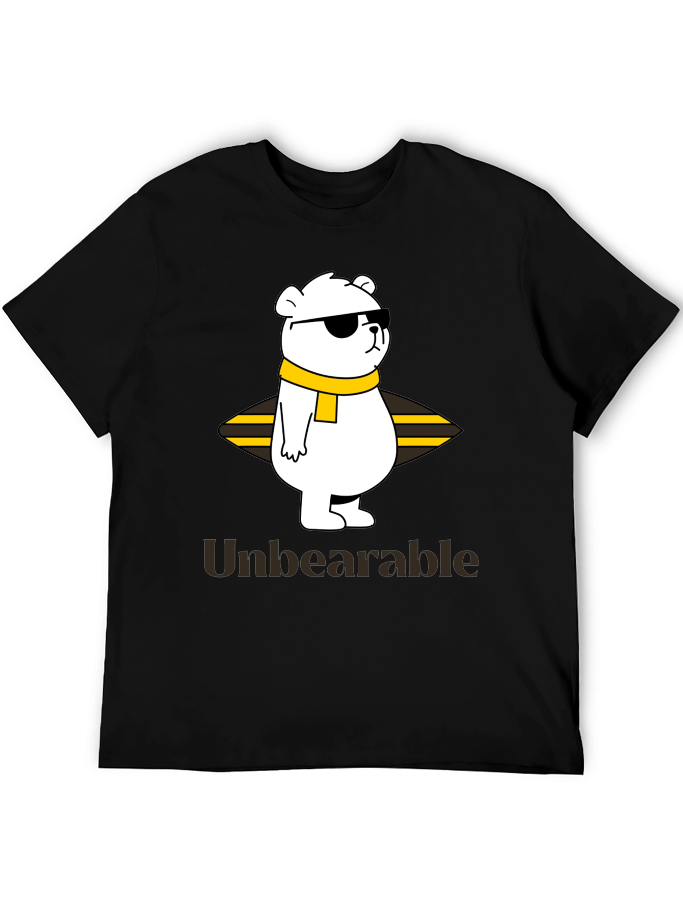 Unbearable Bear Graphic T-Shirt