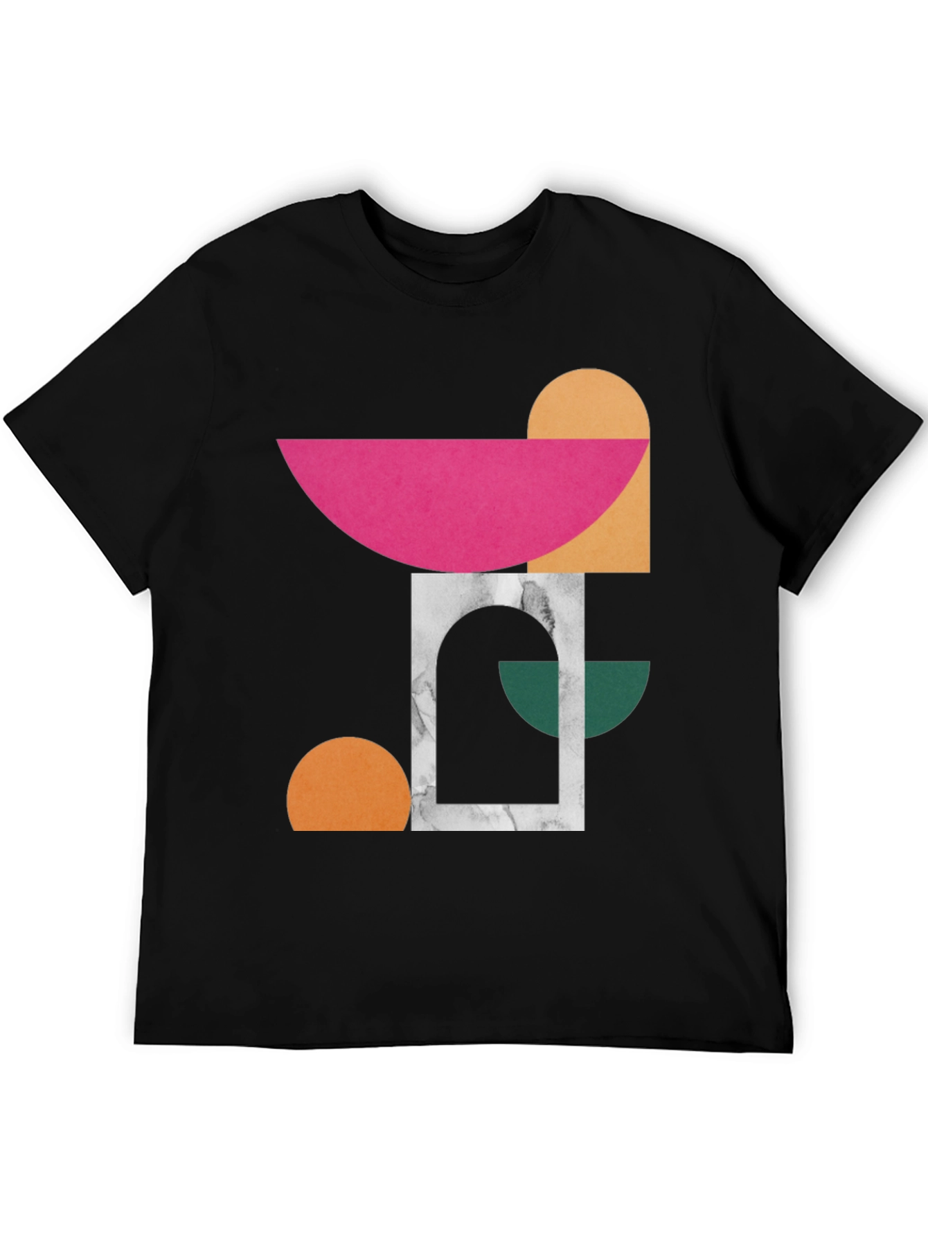 Abstract Geometric T-Shirt - Modern Art Tee