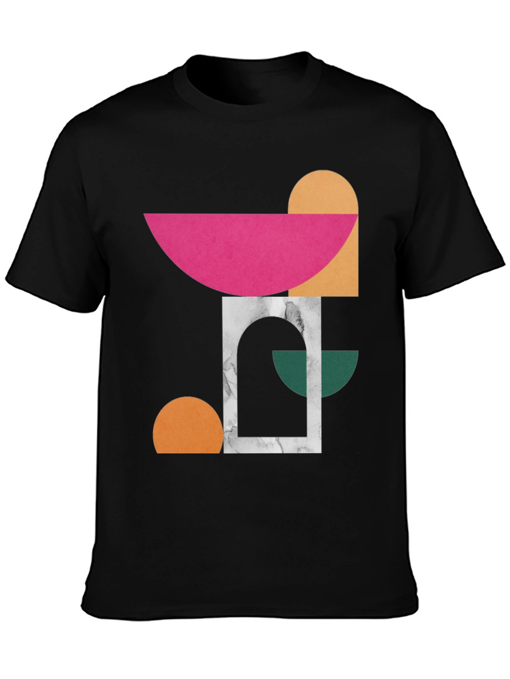 Abstract Geometric T-Shirt - Modern Art Tee