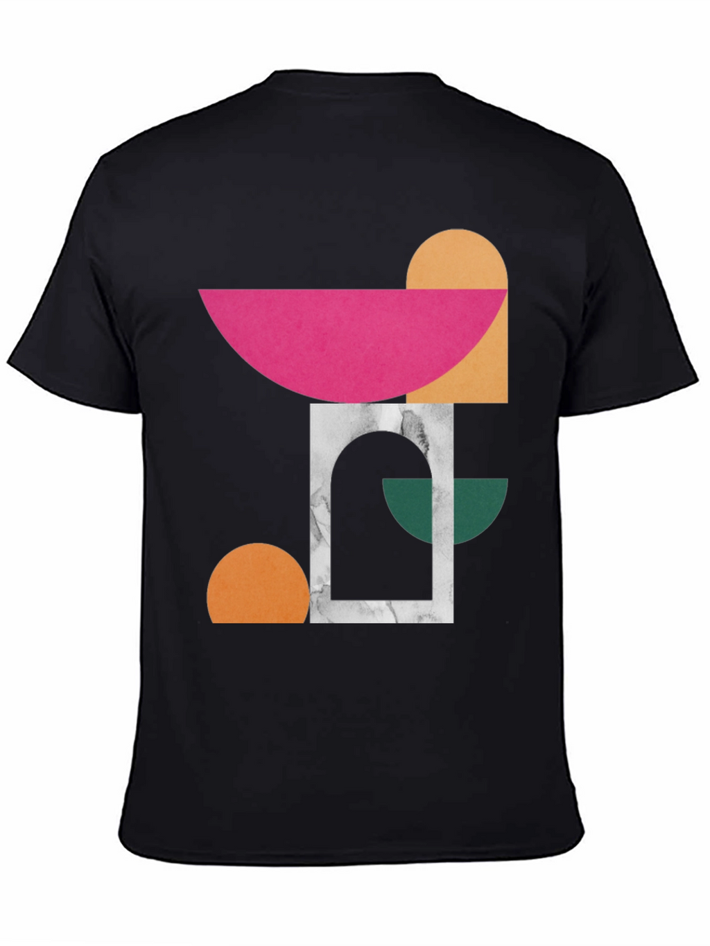 Abstract Geometric T-Shirt - Modern Art Tee