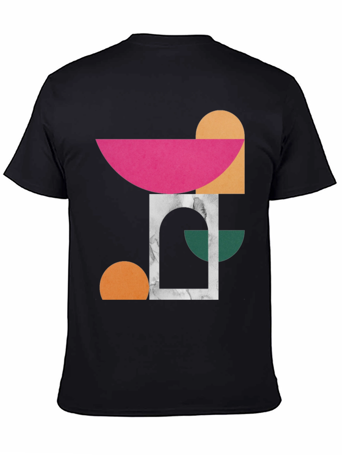 Abstract Geometric T-Shirt - Modern Art Tee