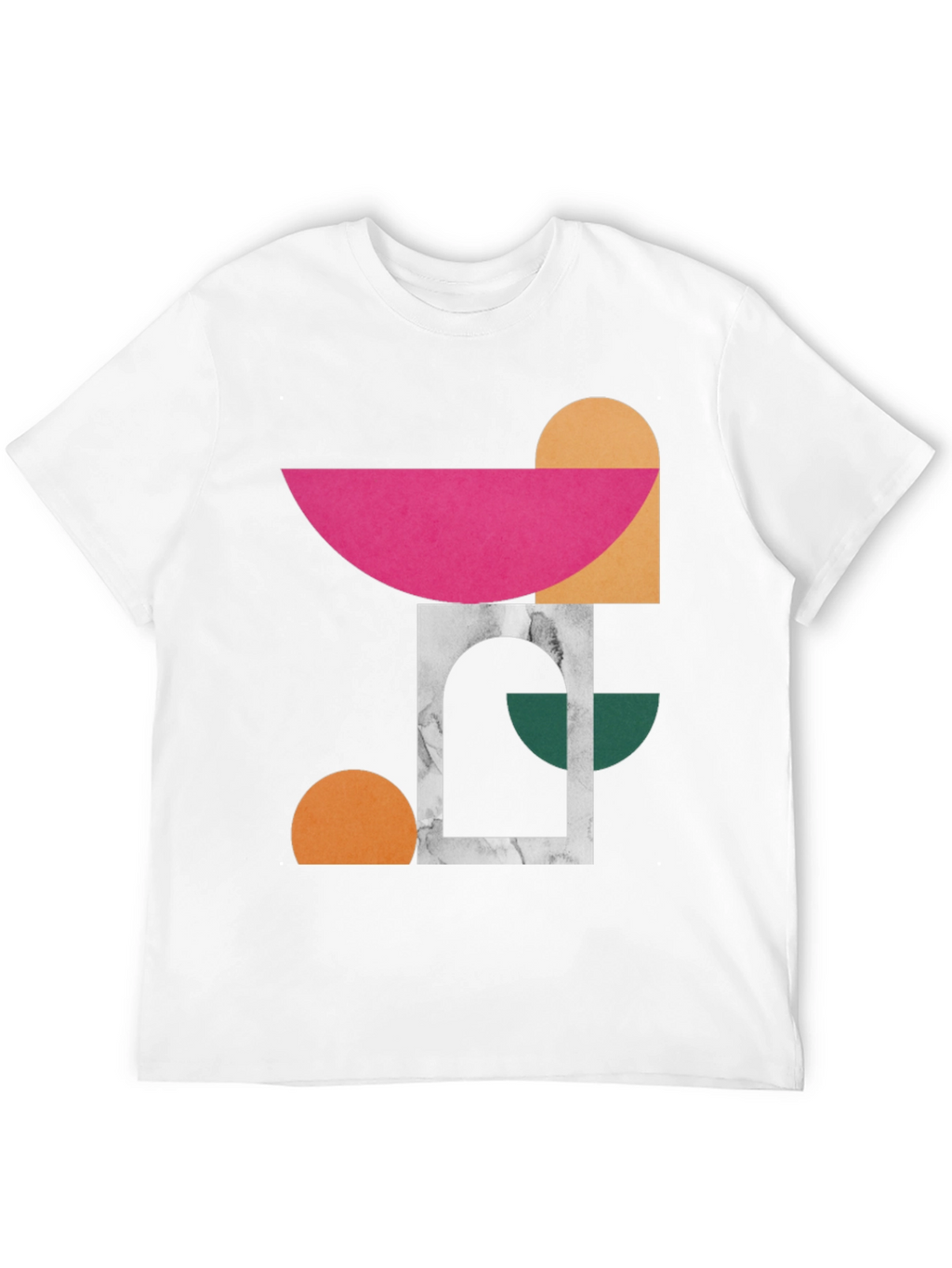 Abstract Geometric T-Shirt - Modern Art Tee