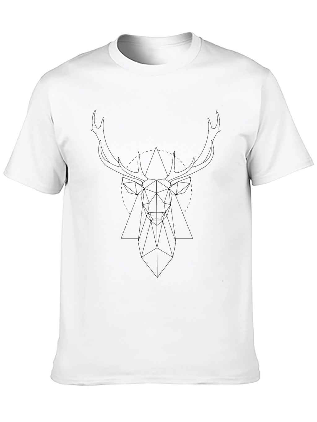 Mens Black Casual Short Sleeve T-Shirt