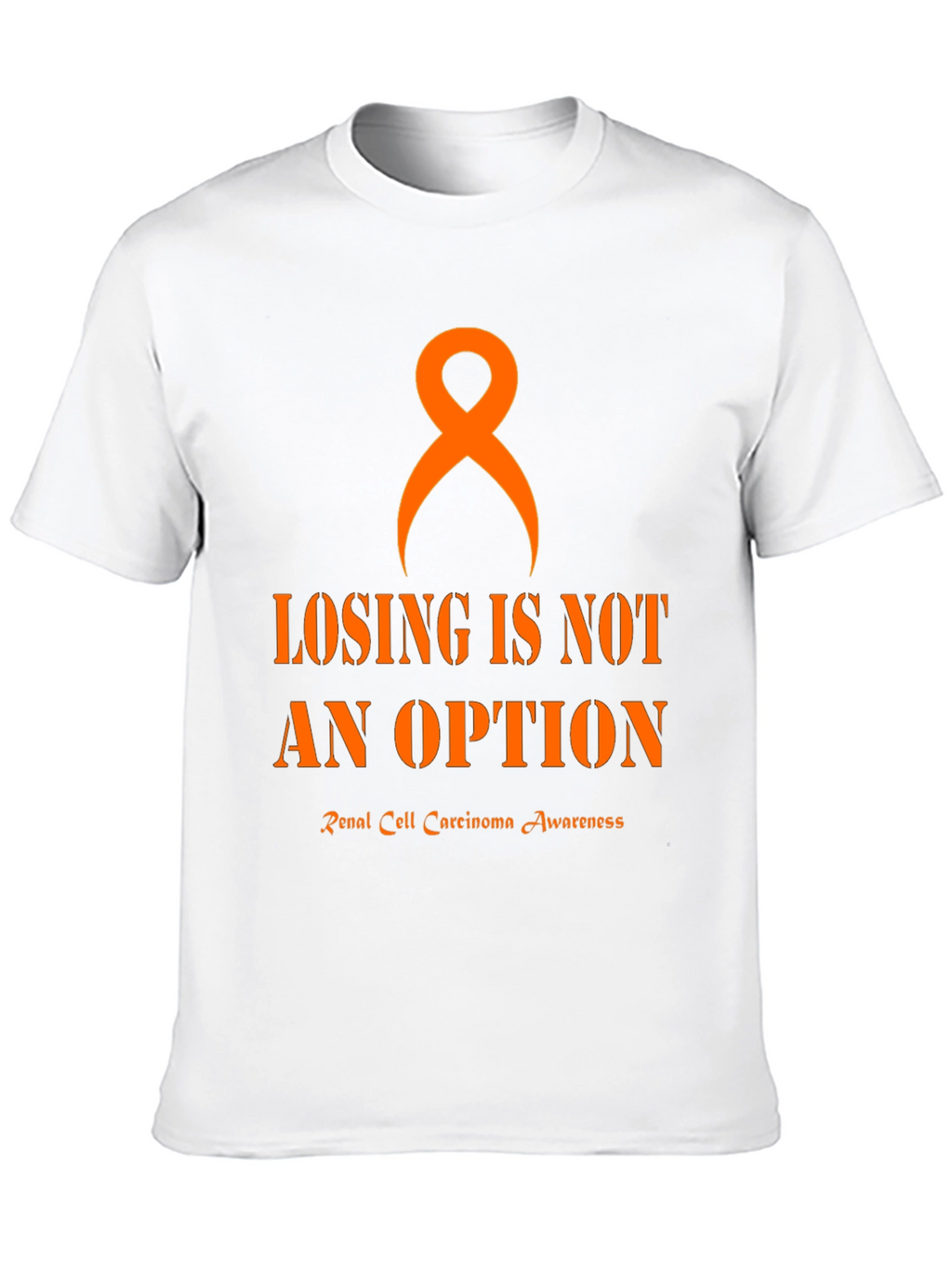 Renal Cell Carcinoma Awareness Ribbon T-Shirt