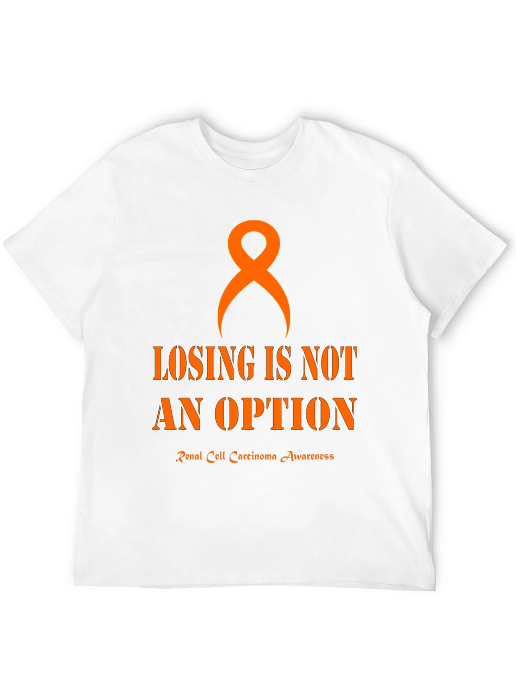 Renal Cell Carcinoma Awareness Ribbon T-Shirt