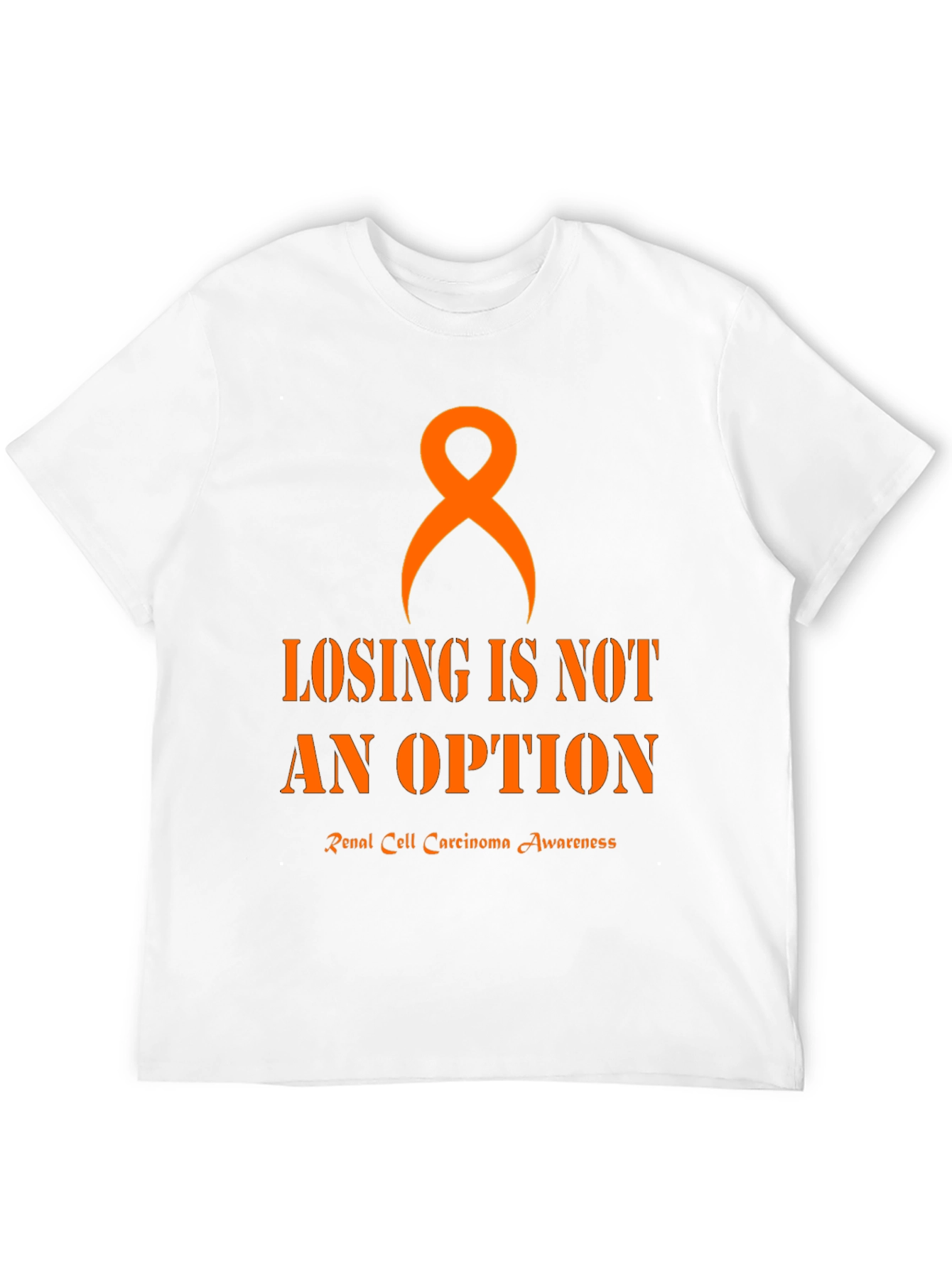 Renal Cell Carcinoma Awareness Ribbon T-Shirt