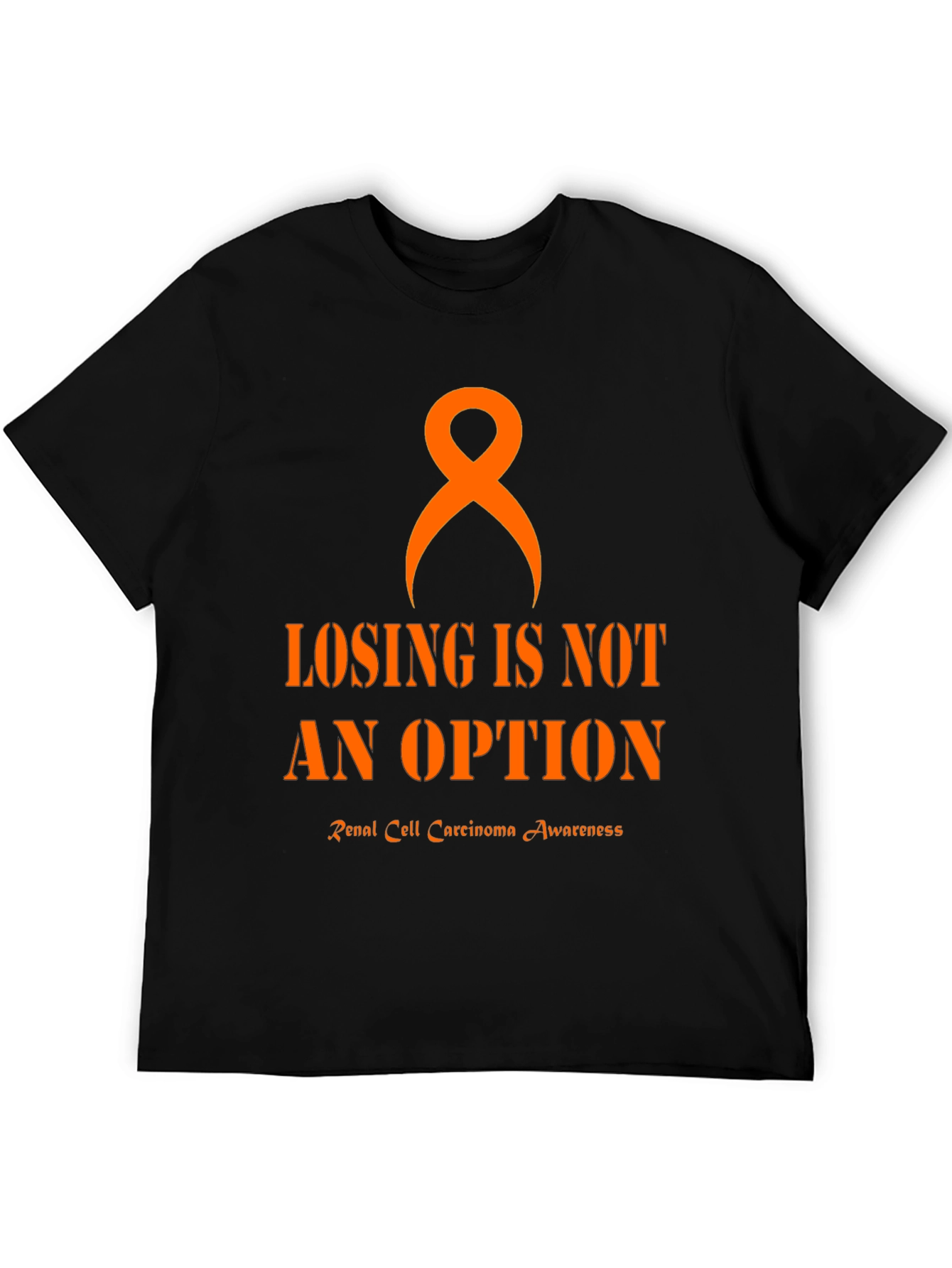 Renal Cell Carcinoma Awareness Ribbon T-Shirt