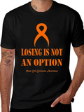 Renal Cell Carcinoma Awareness Ribbon T-Shirt