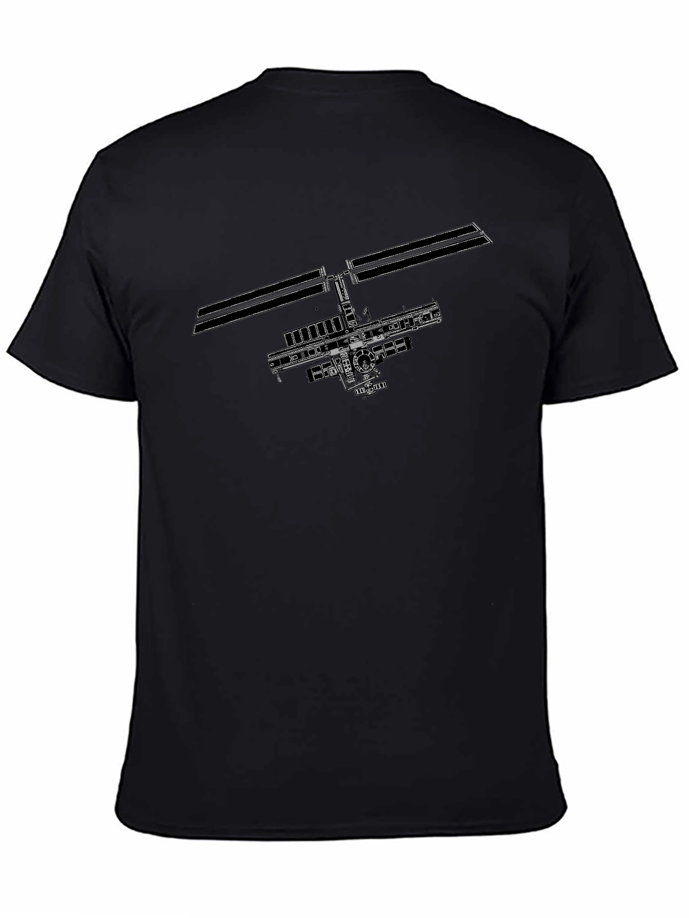 ISS Graphic Tee - Space Station Design