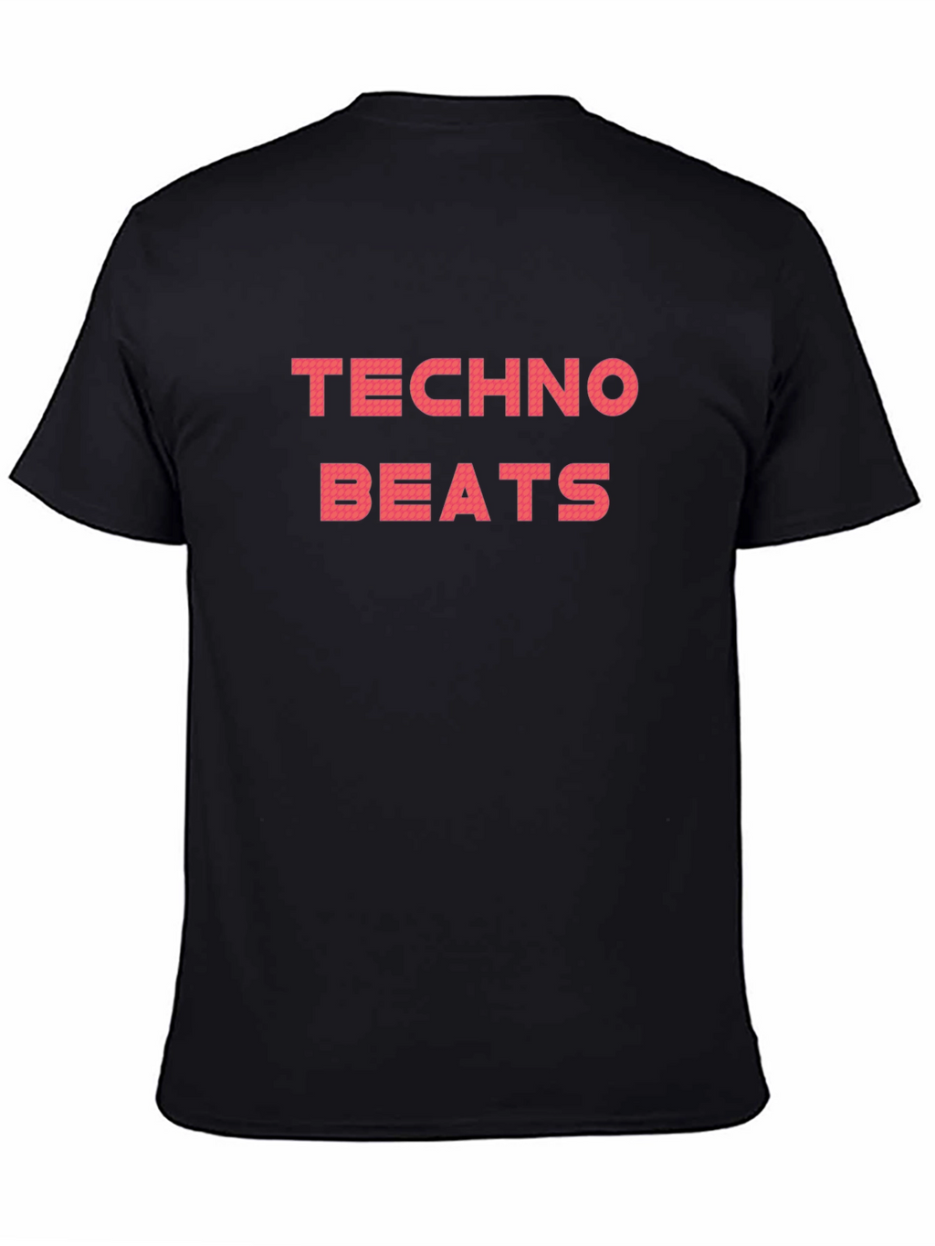 Techno Beats Black T-Shirt - Stylish Music Apparel